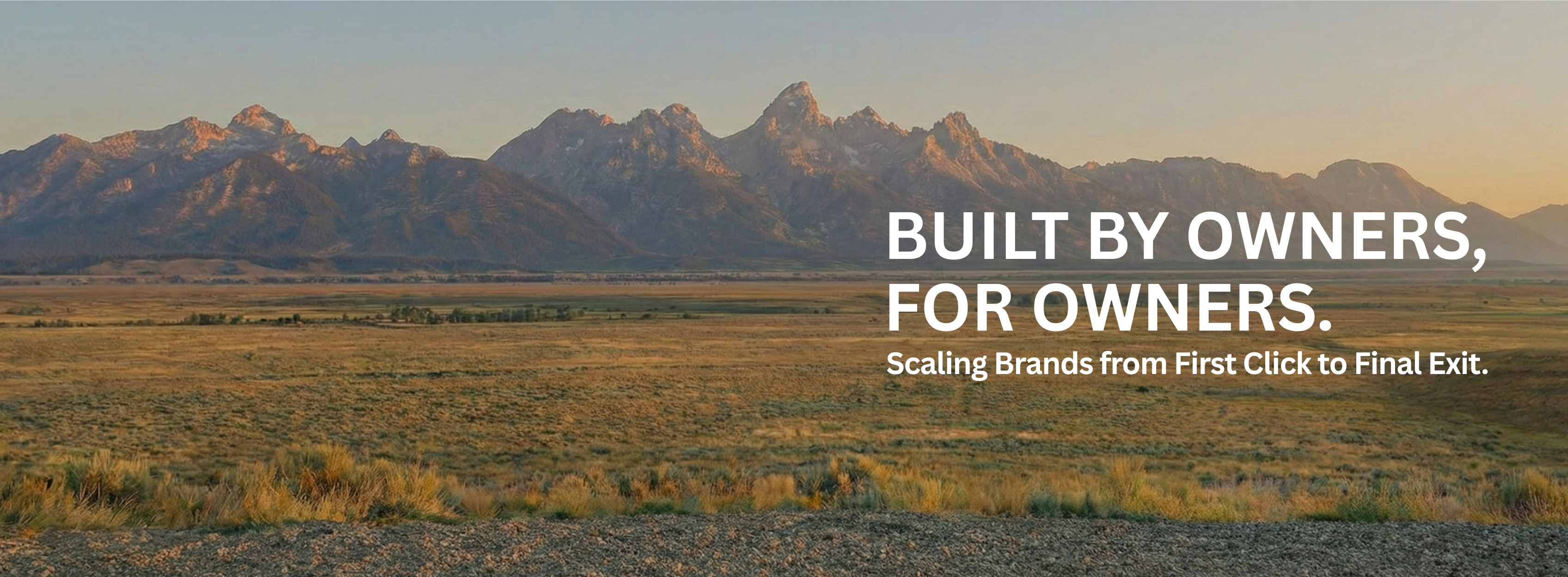 Wyoming Landscape - Built by Owners for Owners